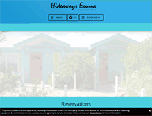 Tablet Screenshot of hideawayspalmbay.com